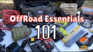 Offroad Essentials 101 Everything you need for an off-road outing