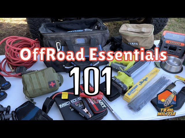 What Are the Off-road Equipment Essentials when you're on the Trails? -  Coastal Offroad