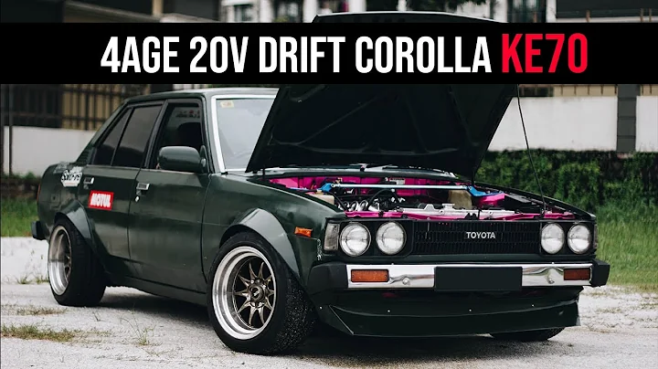 COROLLA KE70 OLDSKOOL - 4AGE DRIFT MACHINE