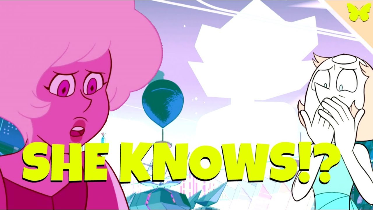 steven pink diamond outfit WHITE DIAMOND KNOWS PINK DIAMOND'S SECRET!!? - Steven Universe Theory - Into The Universe
