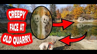 Creepy Face Formation at Old Quarry by A Little Bit of This 156 views 1 year ago 9 minutes, 35 seconds