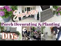 New Summer Front Porch Makeover 2021 \ DIYs, Spring Clean & Decorate With Me + Gardening
