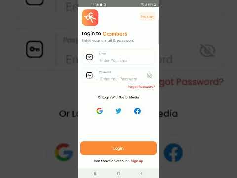 User Side Login Flow | Salon Appointment Booking App