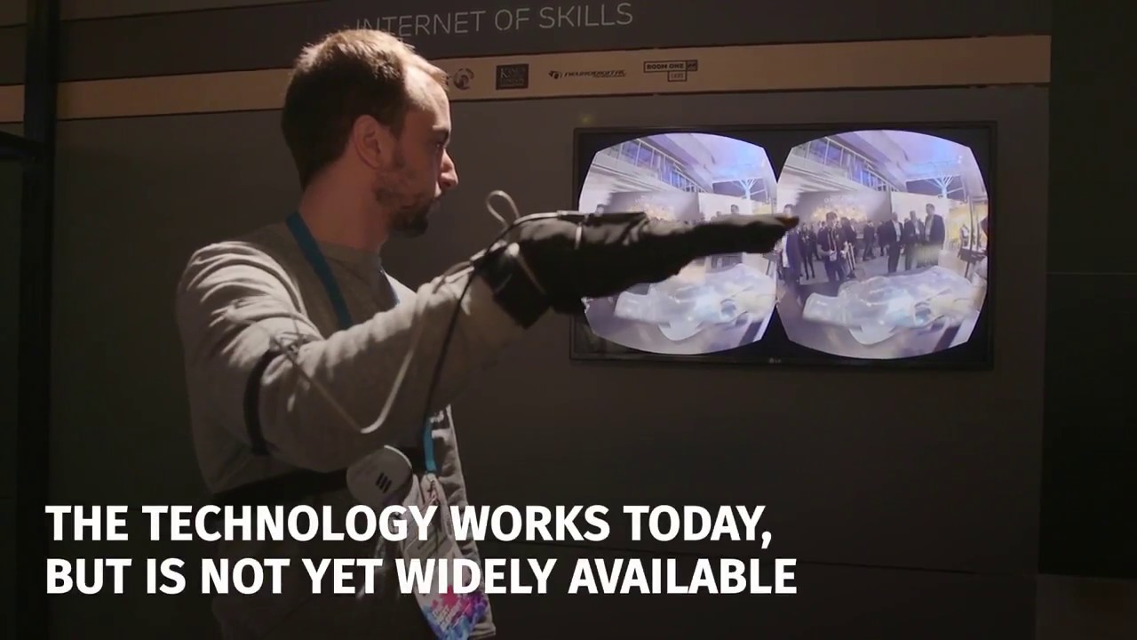 MWC 2017: Connected glove revolutionises doctor examinations tv kanalları