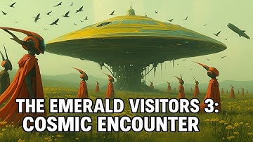 The Emerald Visitors 3: Cosmic Encounter - AI Generated
