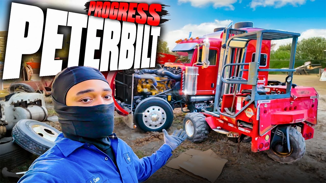 New Frame For My Peterbilt 379! - YouTube