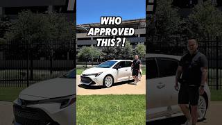 The Wheel Fitment Is On This Toyota Corolla Hatchback Fx Edition