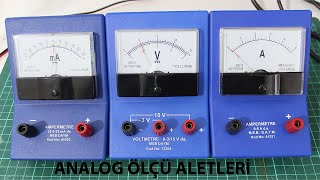 ANALOG ÖLÇÜ ALETLERİ