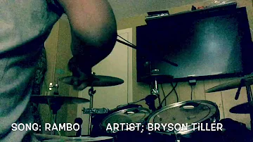 Bryson Tiller Rambo Drum cover