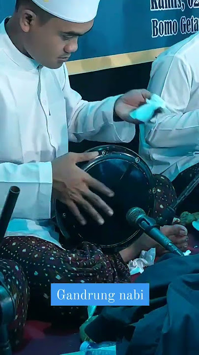 KEKOMPAKAN PERSONEL BELAKANG MAJELIS GANDRUNG NABI #feedshorts