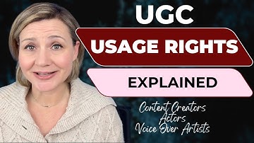 UGC Contracts & Usage Rights Explained (Actors NEED This)