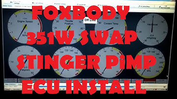 Stinger PiMP ECU Install Tips  [Foxbody Mustang]