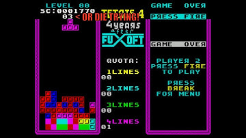 Enhanced Tetris 2/4 hack for ZX Spectrum. (Pt.2) Old remastered game still WIP