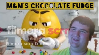 M&M'S CHOCOLATE FUDGE - Reacting to M&M'S Fudge Brownie Genius 30