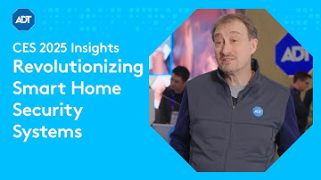 How ADT is Revolutionizing Smart Home Security | CES 2025 Exclusive Insights