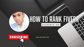 How to create a Fiveer account | how to rank fiver   r gig on first page | How to rank gig on fiverr
