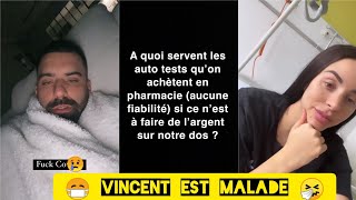 Vincent est malade 😷 malheureusement il peut pas voir sa femme et Alma à l&#39;hôpital 💔