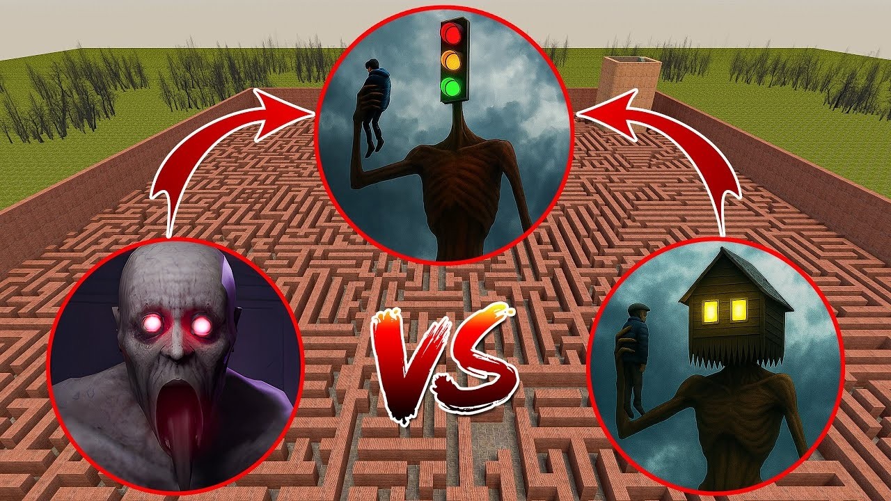 TUNG TUNG SAHUR vs SCP-096 vs SONIC TAPES | Garry’s Mod Epic Battle