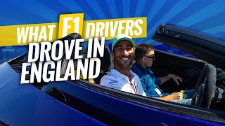 What the F1 drivers drove to Silverstone