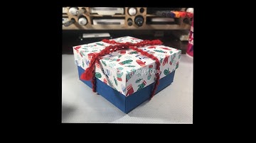 DSP gift boxes, Stampin’ Up!