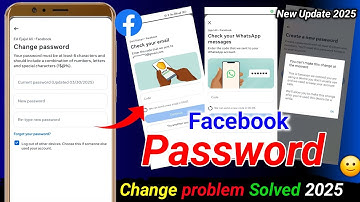 facebook password change problem 2025 Make important changes in Accounts Centre problem fixed ✅