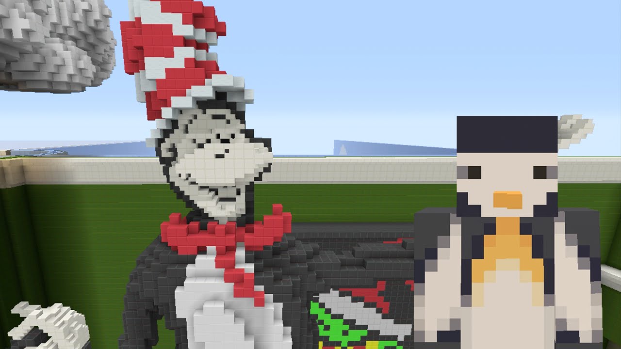 Minecraft Xbox - Hunger Games - World of Seuss [Dr Seuss 