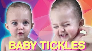 Baby Tickles! | Cute Babies Being Tickled Compilation