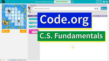 Code.org Sequencing in the Maze Lesson 1 Puzzle 13 Tutorial and Answer | Course E