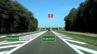 🇵🇱 DK8: Białystok - Augustów (3x)