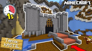 WAKTU UDAH ABIS! TAPI MASIH BISA DAPET JUARA 1 BIKIN KASTIL YANG MEGAH! - Minecraft Build Battle #63