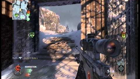 CoD: Black Ops Quick scope double kill