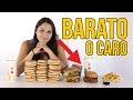 Comida BARATA vs CARA