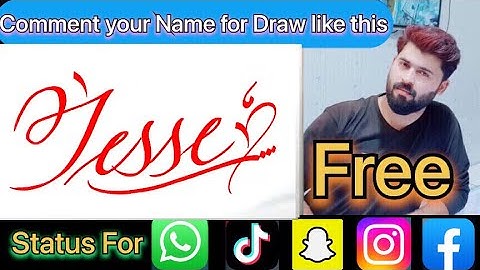 Jesse Name Signature Calligraphy Status | How to Cursive write with cut Marker #jesse @jesse