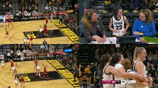 4th Q - The Kate Martin Game, Total Team Effort, Clark Postgame Interview, vs Iowa State (12-7-22)