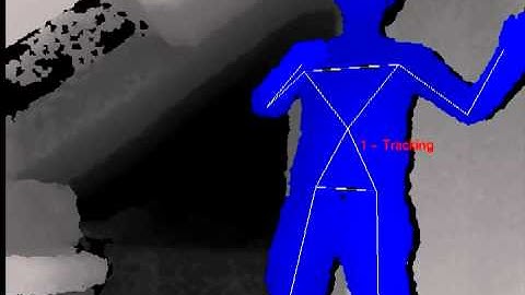 OpenNI with kinect: very first trial