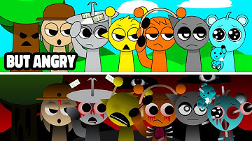 Incredibox Sprunki But ANGRY | New Version | Phase 1 VS Phase 2 (NEW MOD!)