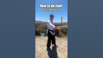 How to do feint with Nunchaku. #nunchaku #training #kungfu #brucelee