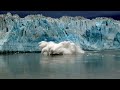 Hubbard glacier calving, Alaska