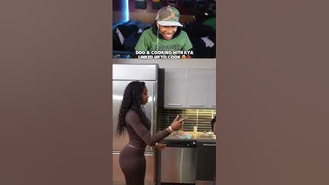 DDG & Cooking with Kya linked up 😍🥩