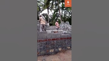 Interlocking Brick House Construction | GD Super Interlock Bricks | #interlockbricks #tamil #shorts