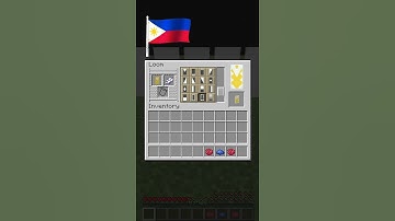 How to make the Philippines flag as a banner in Minecraft #banner #tutorial  #minecraft