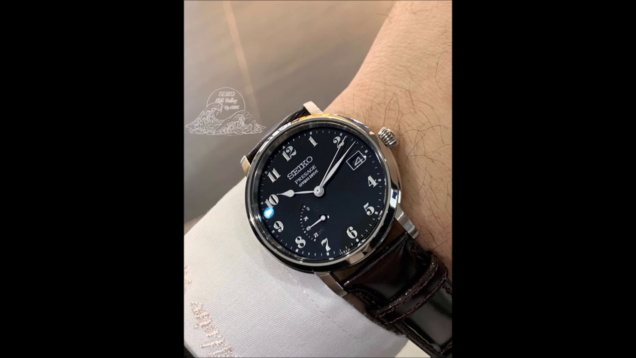 New Seiko Presage with Spring Drive Movement SNR039J1 & SNR037J1 Pricing -  YouTube