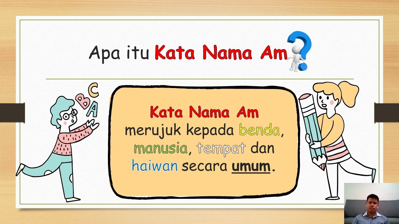 KATA NAMA AM DAN KATA NAMA KHAS - TAHUN 3 - YouTube