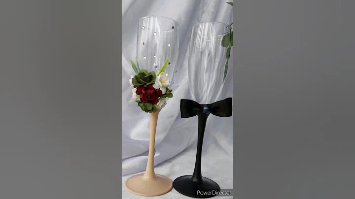 wedding glass decoration ideas DIY #shorts #shortvideo #youtubeshorts #viral #trending