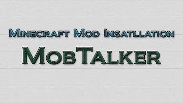 Minecraft 1.3.2 - How to install MobTalker Mod (OUTDATED)