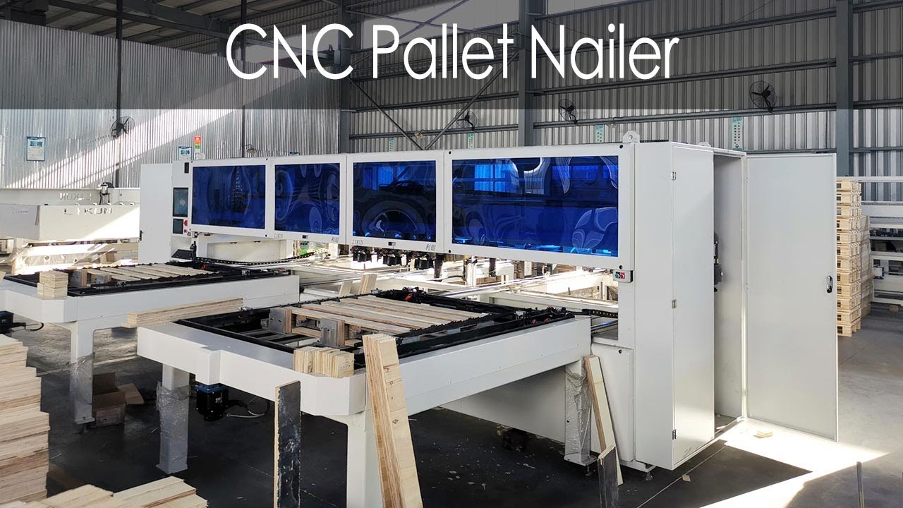 CNC Pallet Nailer - YouTube