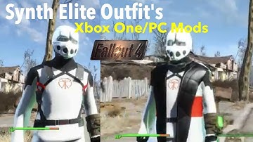 Synth Elite Outfits Fallout 4 Xbox One/PC Mods