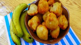 مقلية كرات  الموز المقرمشة  | CRISPY BANANA BALLS