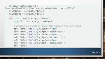 Creating an Abstraction Layer Between Form Fields and Models in Django