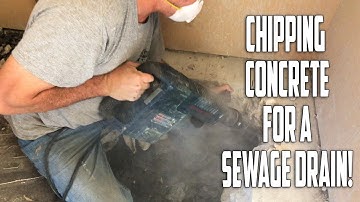 Tunneling Under Concrete for a Sewage Drain PART 2
